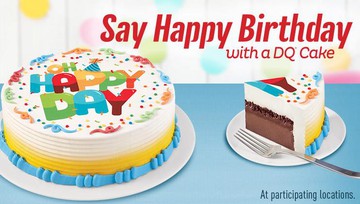 $7 off DQ Cake